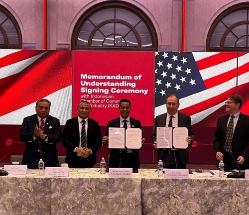 Kadin Indonesia Gandeng Kamar Dagang AS Demi Investasi dan Kurangi Hambatan Non-Tarif
