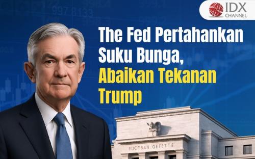 Trump Bunga The Fed Tahan Suku Bunga, Tak Gubris Seruan Trump