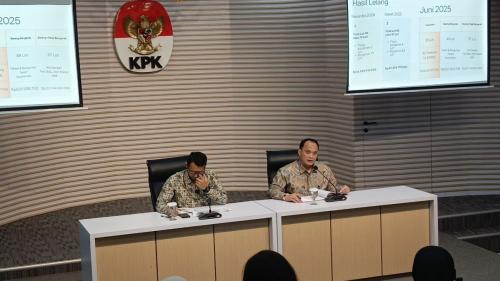 KPK Setor Rp53 Miliar ke Kas Negara dari Hasil Lelang Barang Rampasan