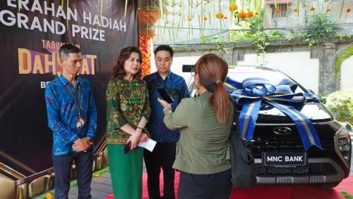 MNC Bank Serahkan Grand Prize Tabungan Dahsyat Berhadiah di Denpasar