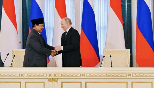 Bertemu Putin, Prabowo Kenang Indonesia Dibantu Rusia saat Masa Sulit