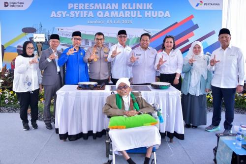 Pertamina Bangun Klinik di Lombok, Permudah Akses Kesehatan Masyarakat