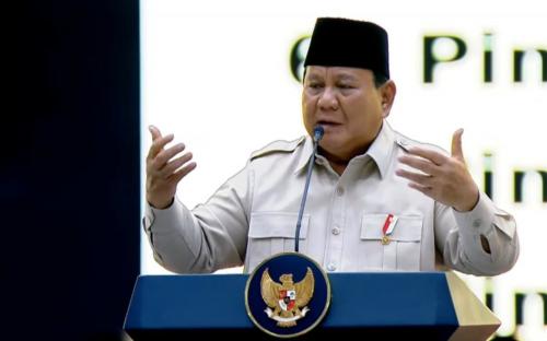 Prabowo Tegaskan Tak Ada Toleransi Pembukaan Lahan dengan Pembakaran Hutan
