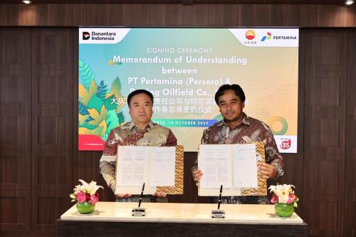 Pertamina Gandeng Daqing Oilfield untuk Perkuat Bisnis Chemical Enhanced Oil Recovery