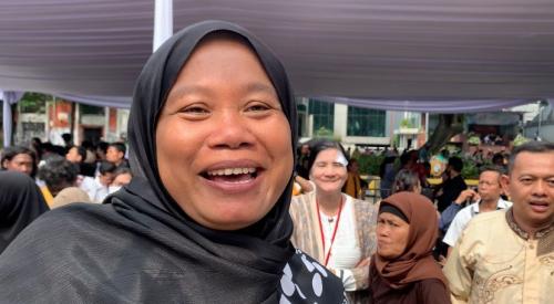 Ribuan Warga Berbondong-bondong Ikuti Open House, Ingin Ketemu Presiden dan Dapat Sembako