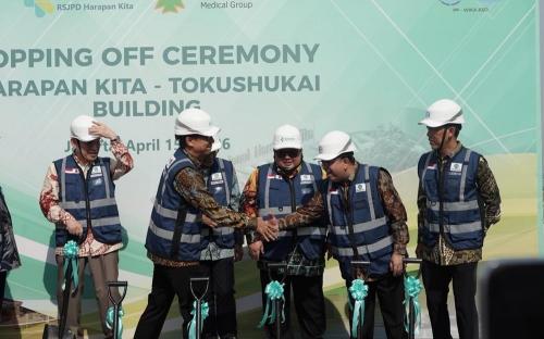 RSJPD Harapan Kita-Tokushukai Capai Topping Off, PTPP Hadirkan Smart Hospital Berteknologi Tinggi