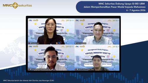 MNC Sekuritas Dukung Upaya GI BEI UBM dalam Memperkenalkan Pasar Modal kepada Mahasiswa
