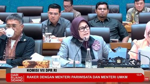 DPR Soroti Rencana Kerja dan Anggaran Pariwisata, Minta Dampak Event Diukur Lebih Akurat