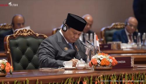 KTT BRICS Resmi Dimulai, Prabowo Duduk Bersama Putin dan Xi Jinping