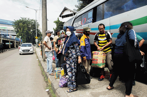 10 Juta Pemudik Angkutan Umum Kembali Ke Jakarta Saat Arus Balik 8134