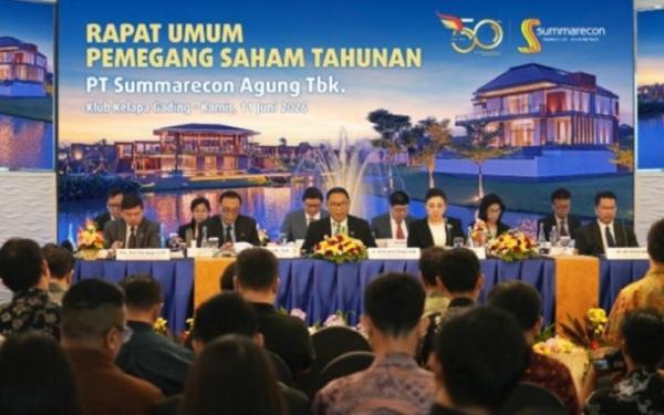 Summarecon Agung (SMRA) Tetapkan Dividen Rp82,5 Miliar, 10,8 Persen dari Laba Bersih