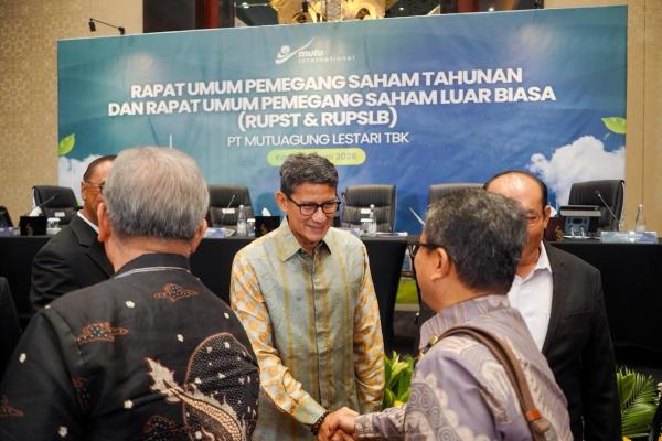 Sandiaga Uno Jadi Investor Strategis Mutuagung Lestari (MUTU)