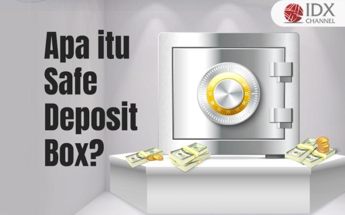 Apa itu SDB? Keuntungan dan Ketentuan Sewa Safe Deposit Box di Bank (Foto : Tim Digital Marketing IDX Channel)