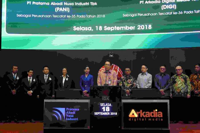 IPO salah satu emiten di Bursa Efek Indonesia