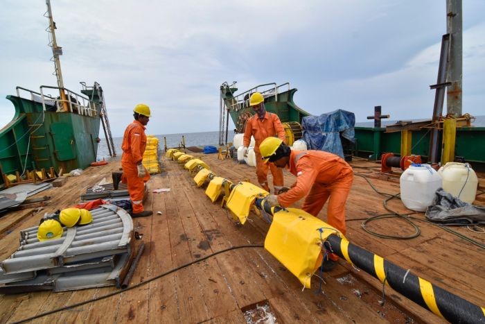 Dukung Pariwisata NTB, PLN Tambah Kabel laut ke Tiga Gili. (Foto: Dok PLN)