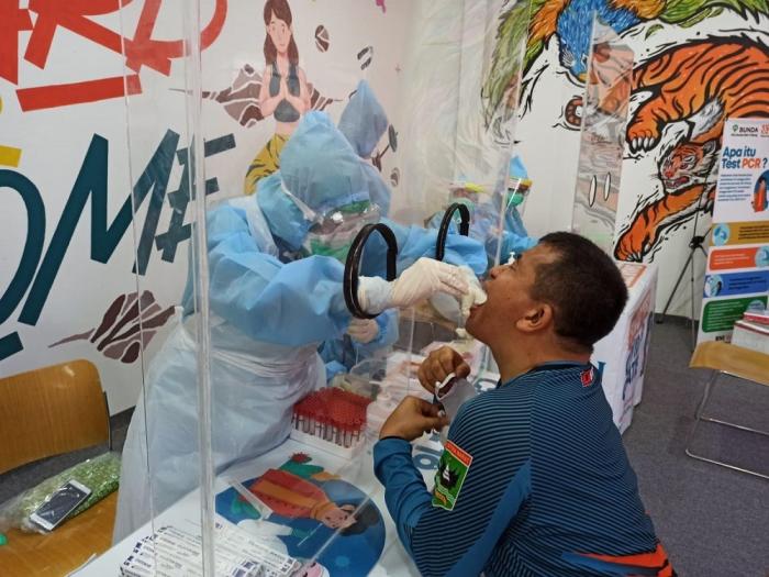 BNI dan Gugus Tugas Perbanyak Swab Test di Area Terpapar Covid-19. (Foto: BNI)