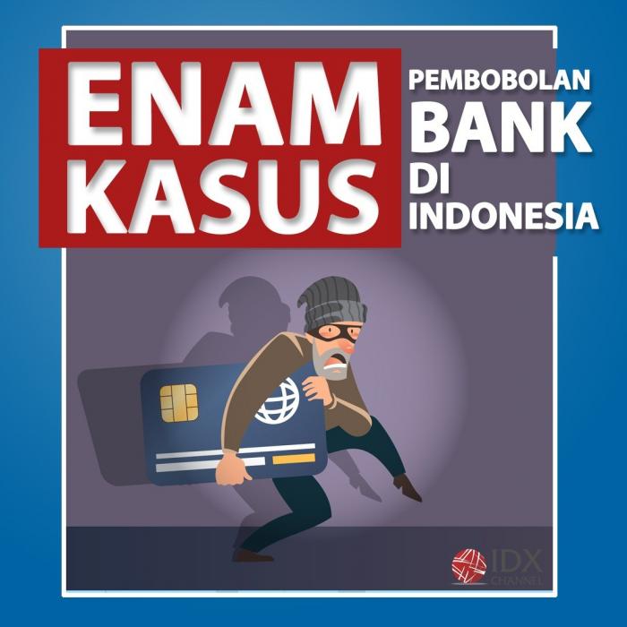 Enam Kasus Pembobolan Bank di Indonesia. (Foto: Tim Digital Marketing IDX Channel)