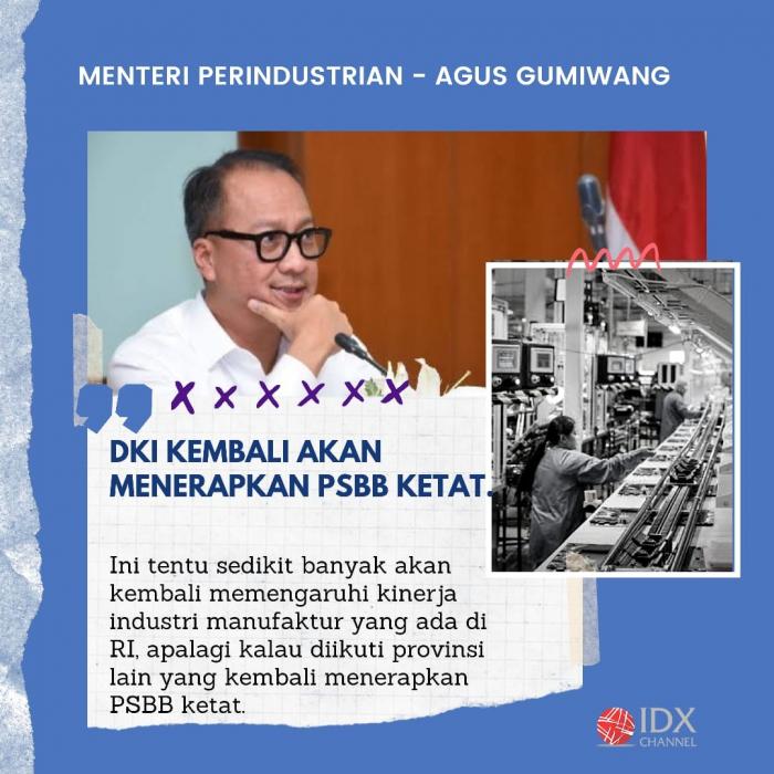 Pernyataan Para Menteri Jokowi Terkait Jakarta Kembali Terapkan PSBB. (Foto: Tim Digital Marketing IDX Channel)