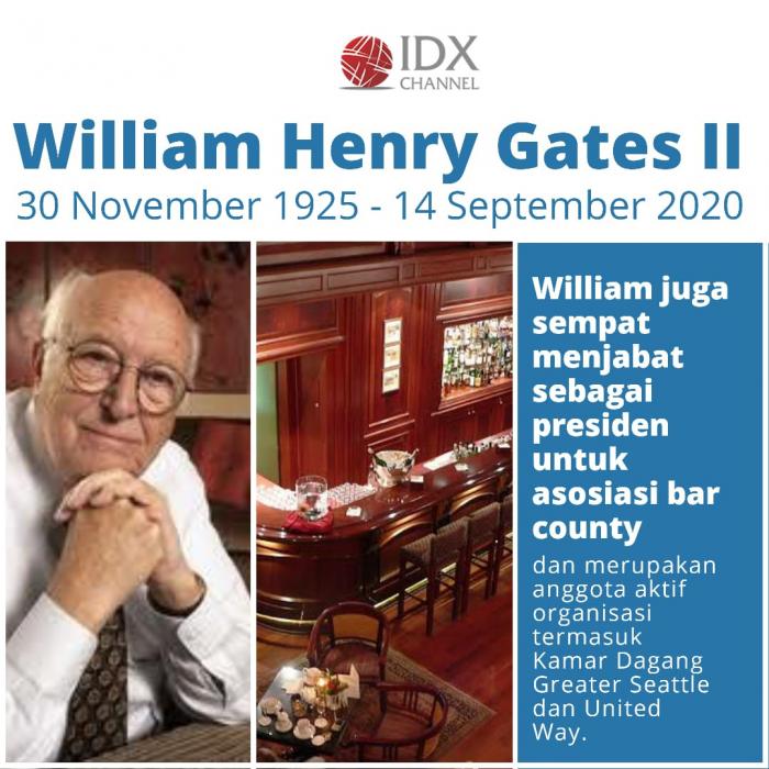 William Gates Tutup  Usia, Berikut Usaha Yang Dirintis Selama Hidupnya. (Foto: Tim Digital Marketing IDX Channel)