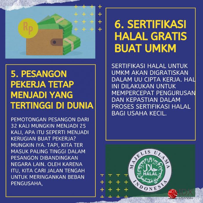 Berikut Manfaat dari Omnibus Law UU Cipta Kerja Bagi Pekerja. (Foto: Tim Digital Marketing IDX Channel)
