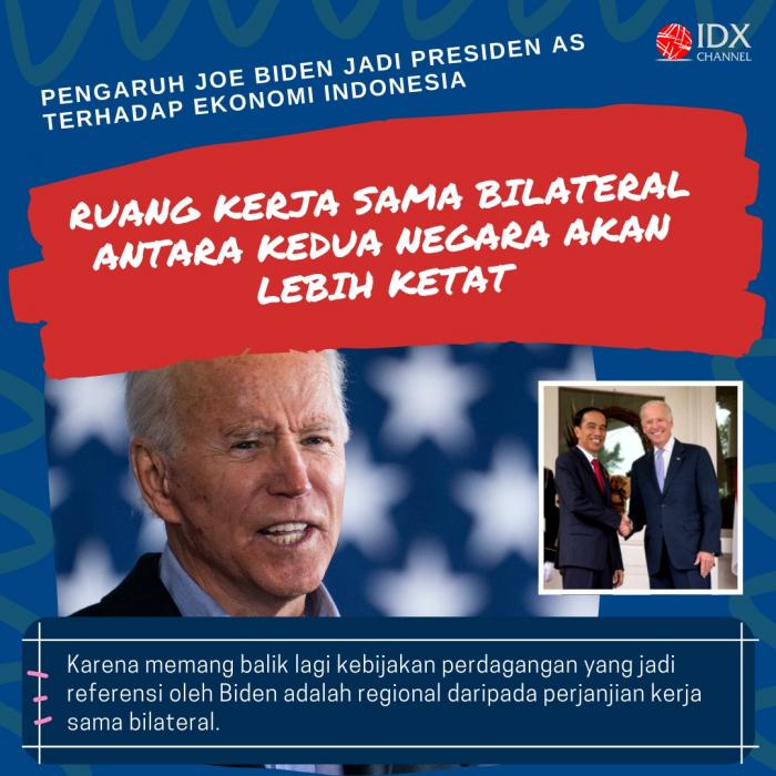 Joe Biden Jadi Presiden AS ke-46, Ini Dampaknya ke Ekonomi RI. (Foto: Tim Digital Marketing IDX Channel)
