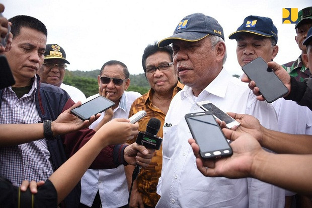 Menteri Basuki: Kalau Tidak Mandi Rasanya Berdosa (FOTO: MNC Media)