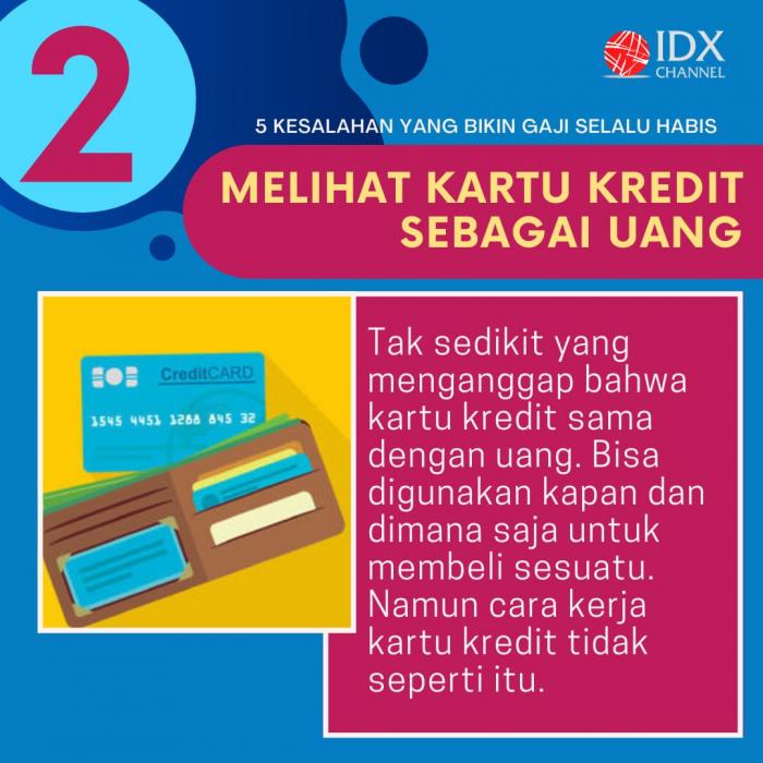 Gaji Selalu Habis? Mungkin Kamu Melakukan 5 Kesalahan Ini. (Foto: Tim Digital Marketing IDX Channel)