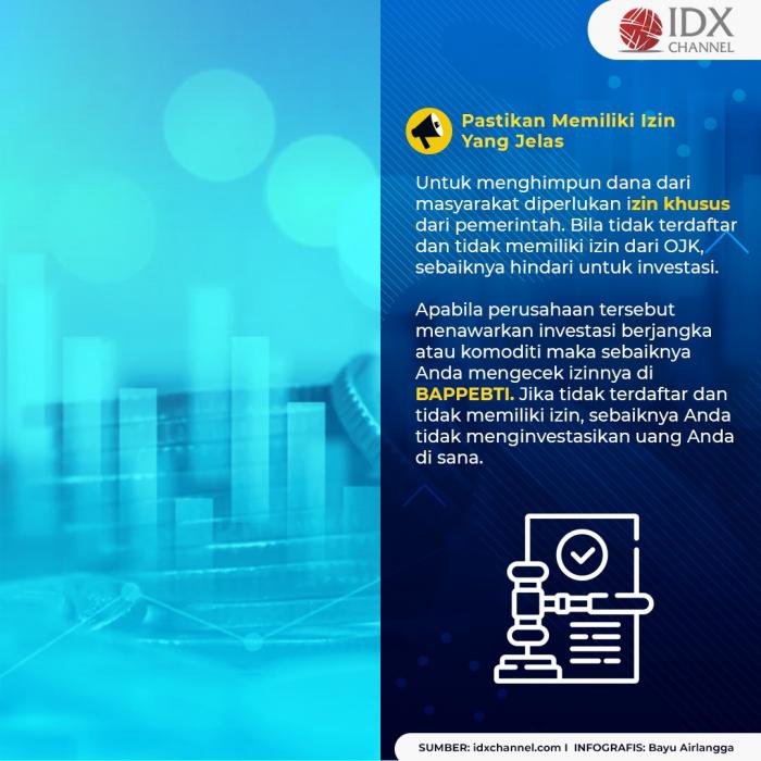 Hati-Hati! Ini Cara Menghindari Investasi Bodong. (Foto: Tim Digital Marketing IDX Channel)
