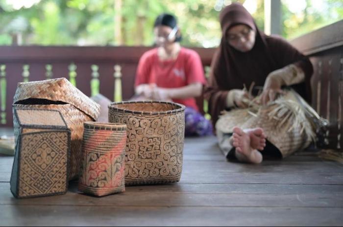 UMKM Anyaman Bambu (Ilustrasi)