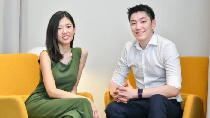 Pasangan suami dan istri Chris Halim dan Raena Lim sukses membangun start up sewa busana, Style Theory. (Foto: CNBC)