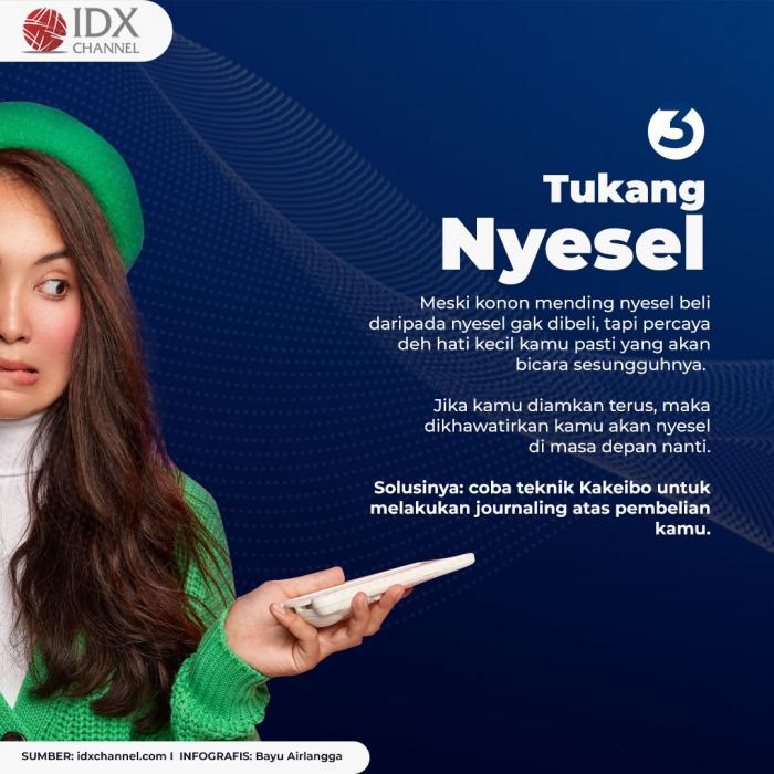 Tiga Tanda Pembeli Impulsif, Kamu Termasuk Gak? (Foto: Tim Digital Marketing IDX Channel)