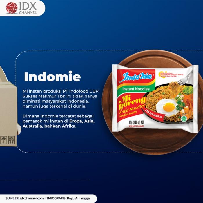 Tidak Hanya Indomie, Produk Indonesia Ini Juga Mendunia. (Foto: Tim Digital Marketing IDX Channel)