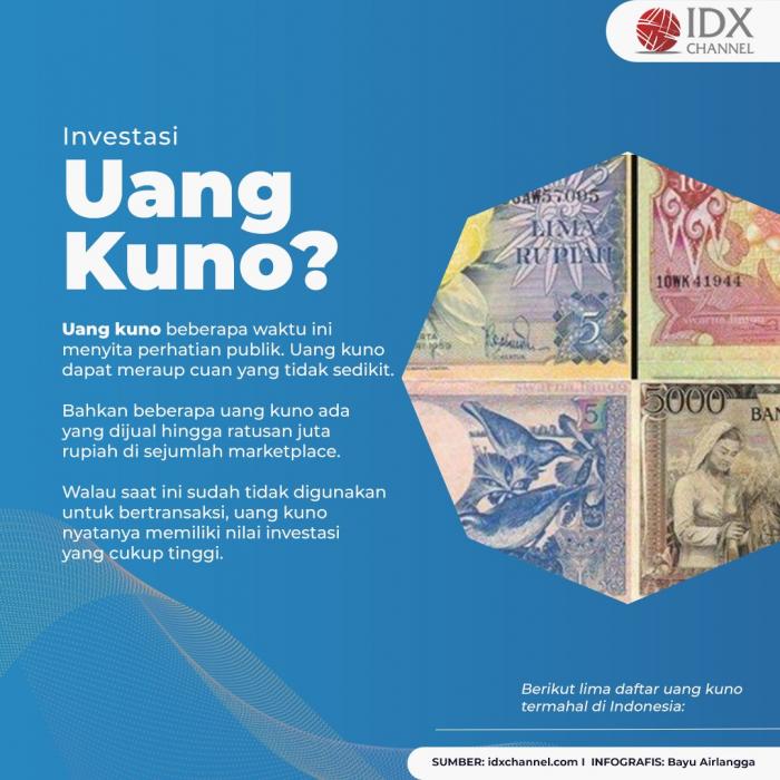 Dijual hingga Ratusan Juta, Ini Deretan Uang Kuno Termahal di Indonesia. (Foto: Tim Digital Marketing IDX Channel)