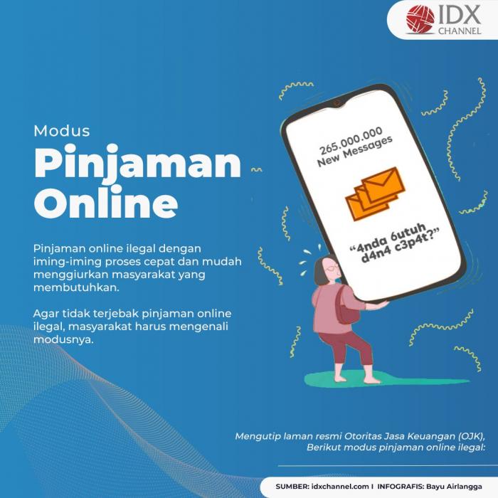 Jangan Sampai Terjebak! Ini Tiga Modus yang Kerap Digunakan Pinjol Ilegal.(Foto: Tim Digital Marketing IDX Channel)