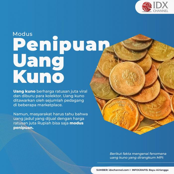Awas Tertipu! Koin Rp500 Gambar Bunga Melati Ternyata Harganya Segini. (Foto:  Tim Digital Marketing IDX Channel)