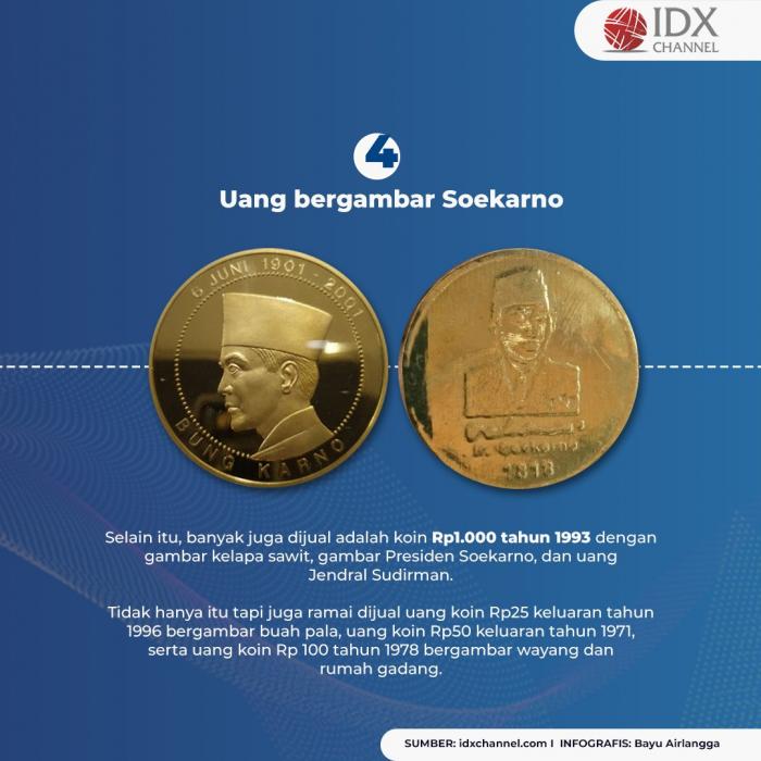 Awas Tertipu! Koin Rp500 Gambar Bunga Melati Ternyata Harganya Segini. (Foto:  Tim Digital Marketing IDX Channel)