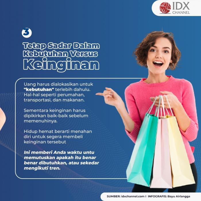 Mengenal Frugal Living, Gaya Hidup Hemat Masa Kini yang Cocok Diterapkan Saat Pandemi. (Foto: Tim Digital Marketing IDX Channel)