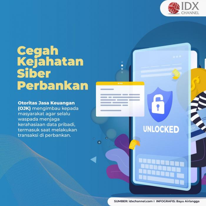 Cegah Kejahatan Siber, Ini Tips OJK Agar Transaksi Aman di Perbankan. (Foto: Tim Digital Marketing IDX Channel)