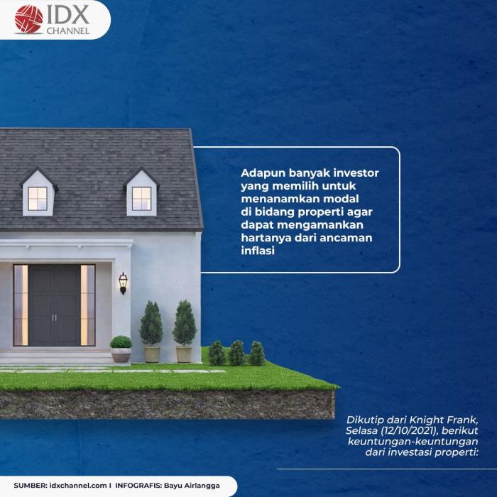 Dianggap Cukup Menjanjikan, Ini Tujuh Keuntungan Investasi Properti. (Foto: Tim Digital Marketing IDX Channel)