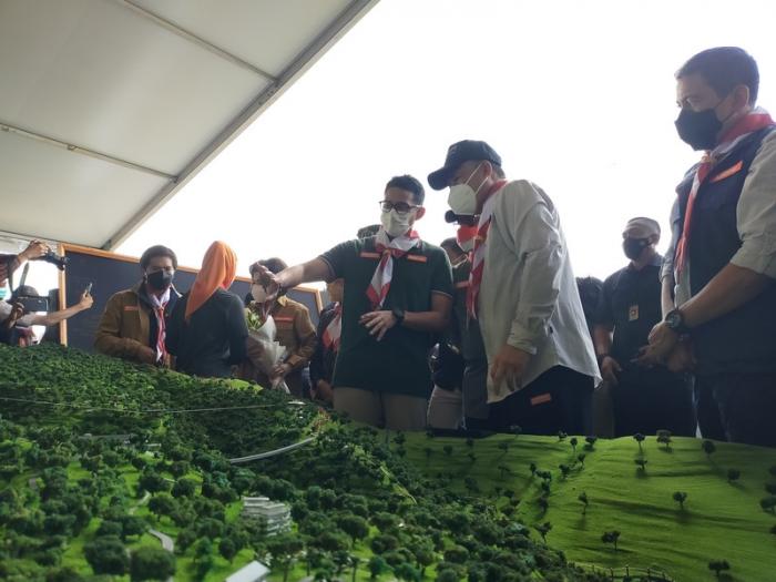 Telan Rp800 Miliar, Jembatan Gantung Terpanjang Dunia Akan Berdiri di Bogor. (Foto: MNC Media)