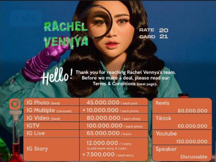 Rachel Vennya kembali menghebohkan netizen di media sosial Instagram. (Foto: MNC Media)
