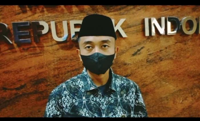 Jadi Menag Sehari, Santri Ini Pimpin Rapat dengan Staf Khusus dan Dirjen. (Foto: MNC Media)