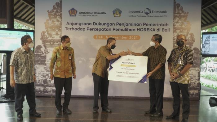 Dukung Pemulihan Pariwisata, LPEI Salurkan Penjaminan ke Hotel-Restoran di Bali Rp166 Miliar (Dok.MNC)