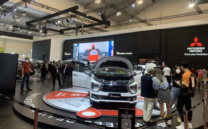 Fokus Pengenalan Produk Baru, Mitsubishi Tak Pasang Target di GIIAS 2021. (Foto: MNC Media)