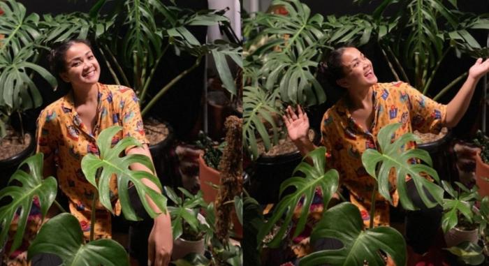 Nirina Zubir aktif mengembangkan bisnis salah satunya bisnis tanaman. (Foto: MNC Media)