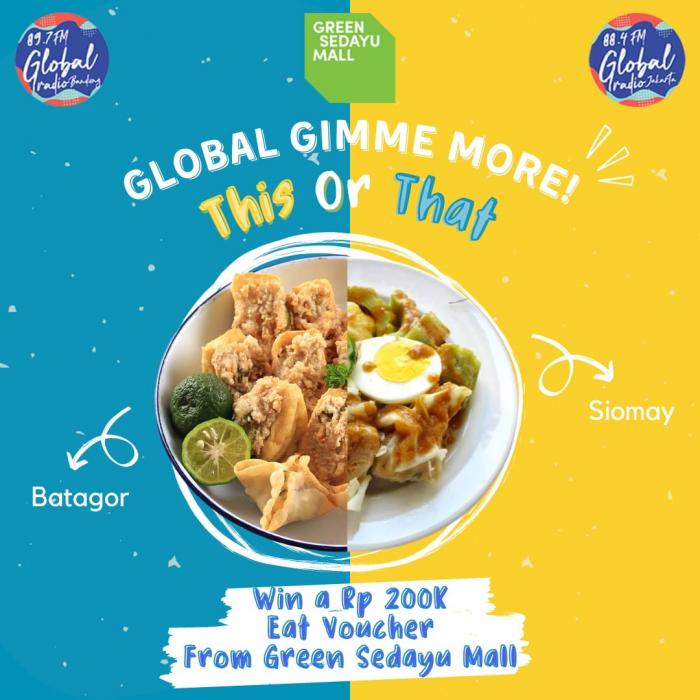 Buruan Ikut Kuis di IG Global Radio, Ada Voucher Makan di Green Sedayu Mall Lho. (Foto: MNC Media)