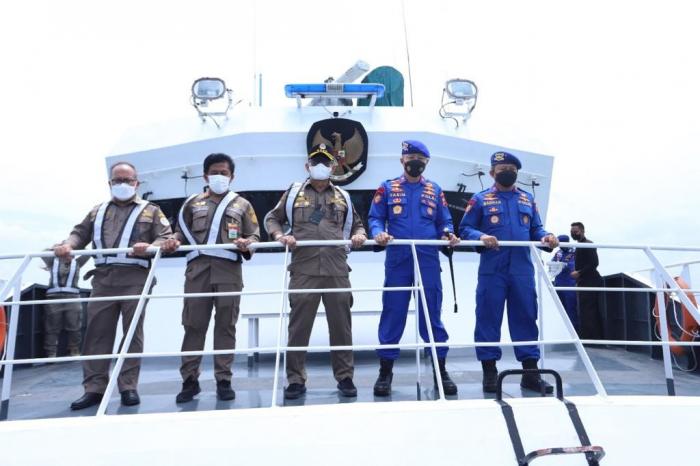 Pimpin Patroli Laut, Mentan Minta Badan Karantina Perkuat Pengawasan (Dok.MNC Media)