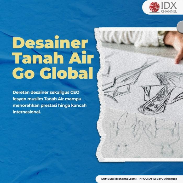 Garap Bisnis Fesyen Muslim, Berikut Desainer Tanah Air yang Karyanya Go Global. (Foto: Tim Digital Marketing IDX Channel)