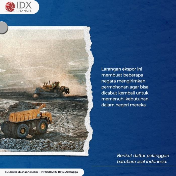 Ini Daftar Negara Pelanggan Batu Bara Asal RI, China Terbesar. (Foto: Tim Digital Marketing IDX Channel)