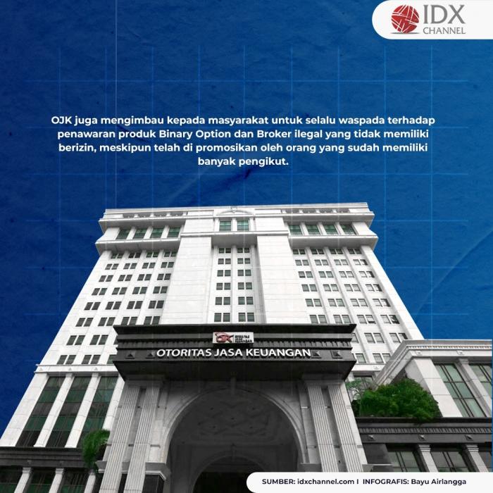 Promosikan Binomo Cs, OJK Panggil Indra Kenz hingga Kapten Vincent Raditya. (Foto: Tim Digital Marketing IDX Channel)